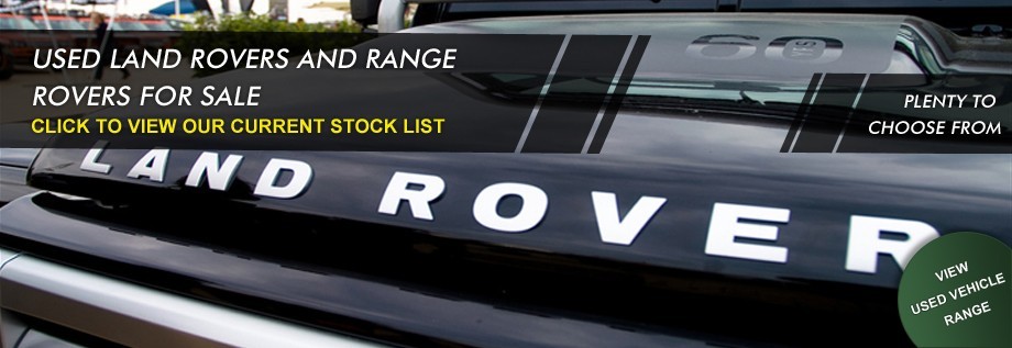 Used land rovers range
