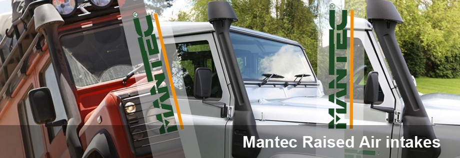 Mantec high quality accessories  for Land Rover vehicles