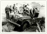 Land Rover off roading 