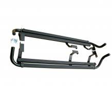 O.E. SIDE STEPS 110 2 BAR RUBBER COATED