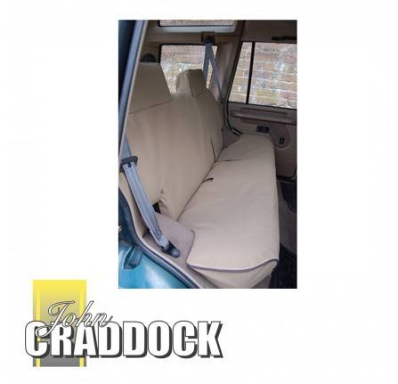 Canvas Seat Covers Front Sand 90/110 with Rear Pocket up to 2007