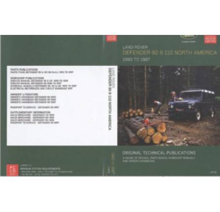 Use LTP3003 Parts Publications: Service Publications, Owners Handbooks, Supplementary Information. Sales Brochures. Defender 90 - North America 1993 - 1997, Defender 110 - North America 1993 - 1997.MINIMUM Requirements Compatible with Windows System 