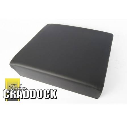 Exmoor Plain Seat Cushion Outer Black Vinyl for Series Adjustable Frame Mount