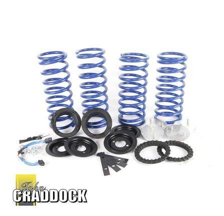 No Longer Available Consisting Of 4 Blue Uprated Springs Spring Isolators Spacers Spring Retainers and Electrics