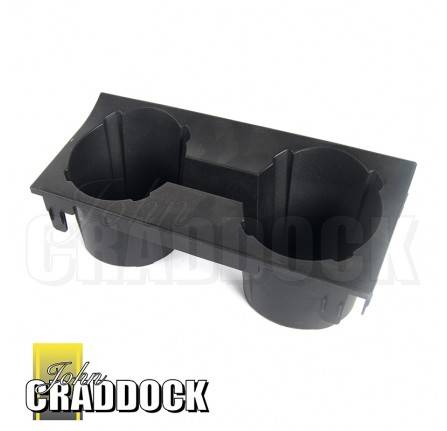Twin Cup Holder Defender Cubby Box Moulded Abs Plastic