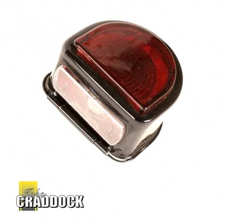 Rear D Lamp without Bar 1948-54 Non Genuine