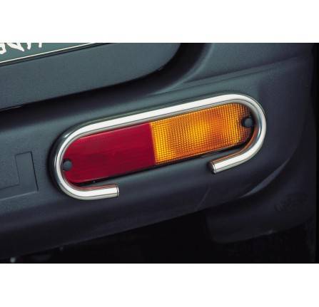 Rear Bumper Lamp Guards Stainless Nder 1 Pair