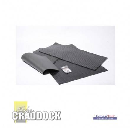 Rear Acoustic Load Mat 3 Piece Matting System Covers Wheel Arches and Floor 90 Degree Arches Only