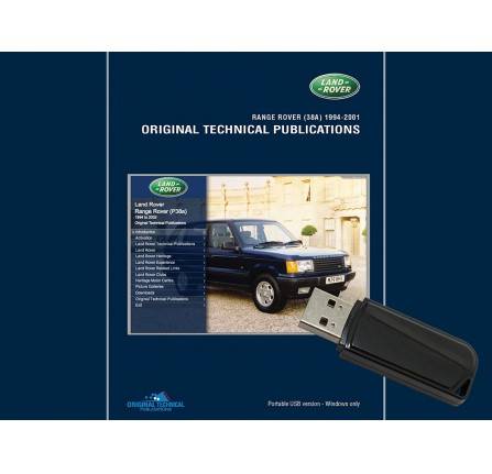 Usb Technical Publications Range Rover 38A 1994 to 2001