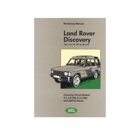 Discovery Workshop Manual upto 1994