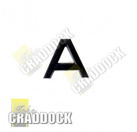 Genuine Plastic Letter A for Range Rover.bonnet and Tailgate