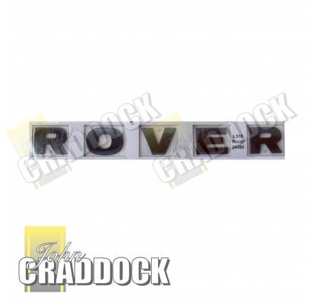 Rover Decal Badge