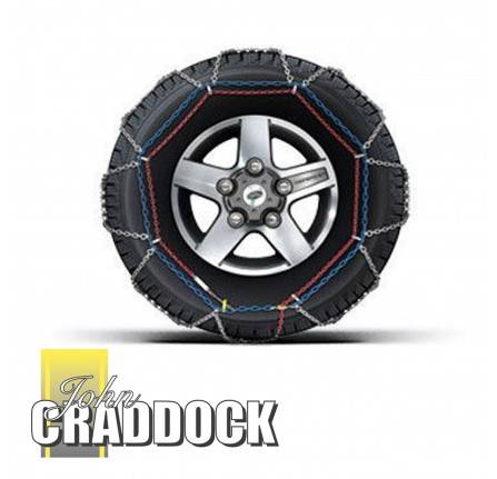 Rudmactic Snow Chains for 750R16 (Pair)
