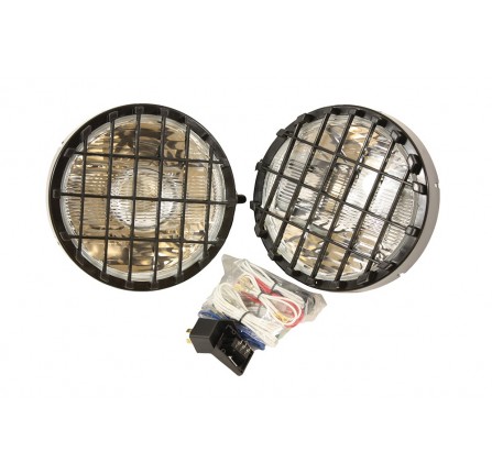 No Longer Available 4X4 8 Inch 55W Driving Lamps Black Case