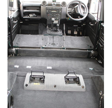 110" Premium Carpet 2ND Row and Rear Body (Cut Away Arches)