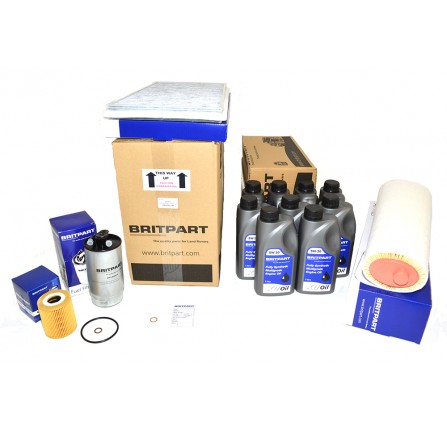 Britpart R/R L322 3.0 Diesel Service Kit with Oil 5W30 (Unable to Ship Overseas See Alternative DA6030)