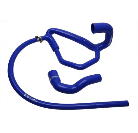 Discovery 1 300TDI (from Vin MA081992) Coolant Silicone Hose Kit - Blue (3 Hose)