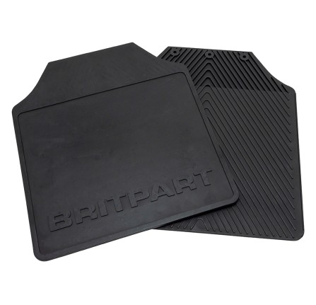 Britpart Rear 110/130 Mudflap Ribbed Rubber