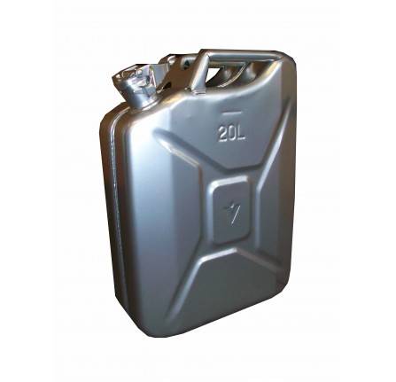 GJC20S: JERRY CAN 20L SILVER