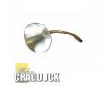 FUNNEL WITH FLEXIBLE SPOUT PLATED 445mm LONG 12MM OUTLET