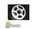 16X7 WHITE ZU LAND ROVER ALLOY WHEEL 11MM OFFSET