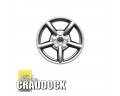 16X8 SILVER ZU LAND ROVER ALLOY WHEEL 38MM OFFSET