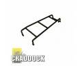 ACCESS LADDER REAR DOOR FIT DISCOVERY 1 AND 2 RILSAN COATED FINISHED TEXTURED BLACK OVER ZINC