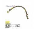 +50MM STAINLESS STEEL BRAKE HOSES DISCOVERY 94MY NON ABS TERRAFIRMA