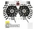 KENLOWE TWIN FAN FOR DISCOVERY V8 & RANGE ROVER CLASSIC V8. 12 INCH SUCTION