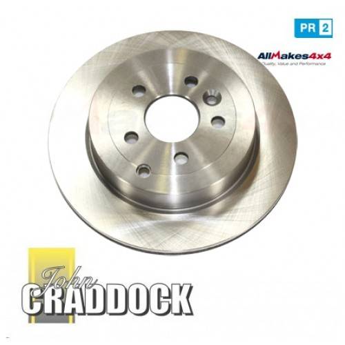 LR001019PR2 PR2 Freelander 2 Rear Brake Disc