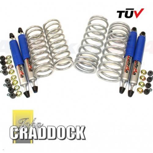 TF218TUV Terrafirma Pro Sport Light Load Suspension Kit Tuv Approved