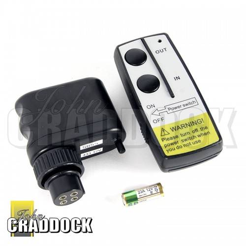 WR4P12 Winch Wireless Remote Control 12V with 4 Pin Plug