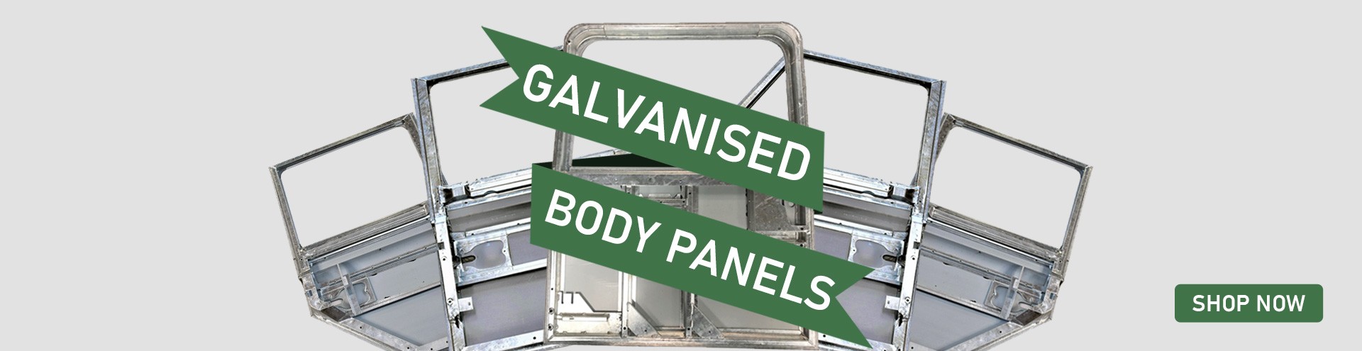 Galvanised Body Panels For Land Rovers