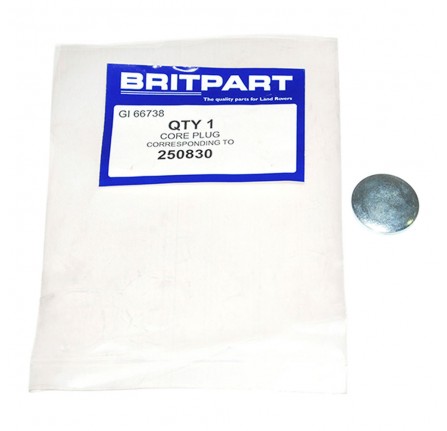 Core Plug for Cylinder Head 7/8 Inch 4 Cyl. 1958 -1990 and 2 Litre Diesel