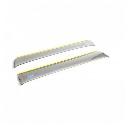 Climair Wind Deflectors - Freelander 1 5 Door Rear Pair Gloss Black Dark Sport