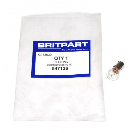 Bulb Side 24V Small Bayonet Military Vehicles