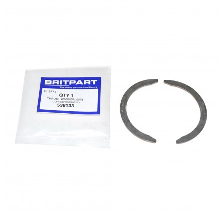 Genuine Crank Thrust WASHER.0075 1961-1998 4 Cylinder Sold As 2 Halves