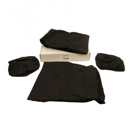 Front Black Seat Covers for Defender 2020 Onwards 3 Door