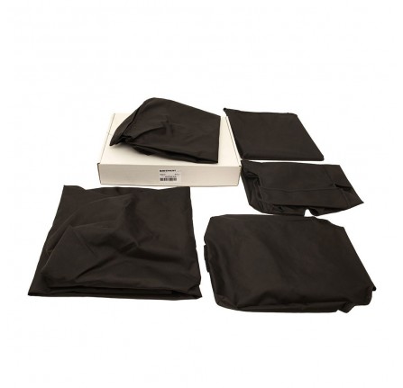 Rear Black Seat Covers 60-40 Defender 2020 Onwards 3 Door