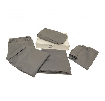 Rear Grey Seat Covers 60-40 Defender 2020 Onwards 3 Door