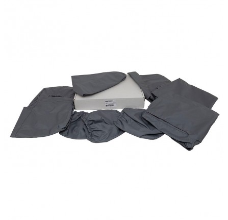 Seat Covers Grey Rear Split 40-20-40 for Defender 2020 on 3 Door