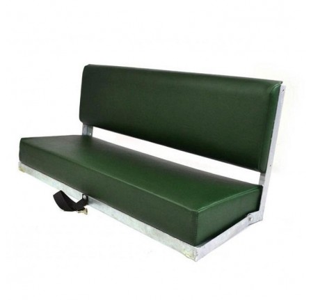 Rear Bench Seat Assembley Green Galvanised Frame Complete with Fixings 1948-53