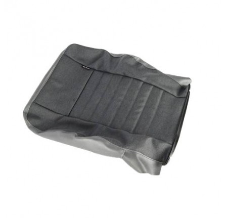 90/110 Front Outer Seat Back Cover Denim Twill Vinyl Fr Outer Back Cover Denim Twill Vinyl Pre 2007