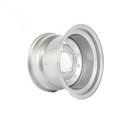 10X15 Silver Modular Steel Wheel 5/165 ET-32 -32 Offset