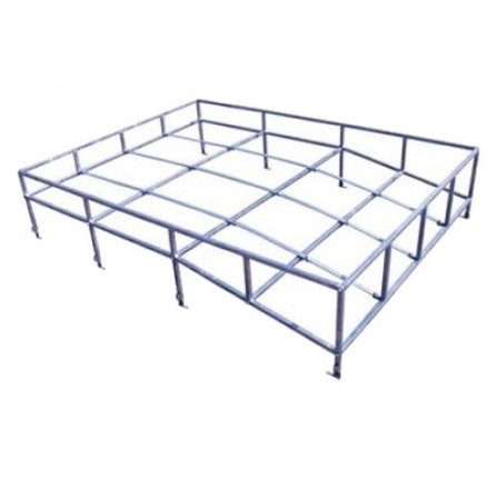 Series 2/3 & 110 Roof Rack Galvanised LWB Sloping Front