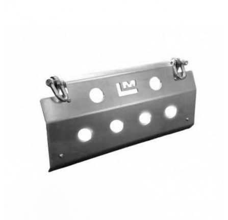 Steel Defender 90/110 Steering Guard with Towing Eyes