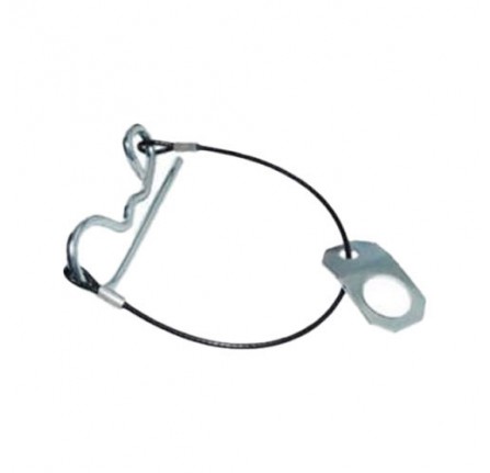 Chain Tag and Clip for Dixon Bate Pin and Ball Hitch