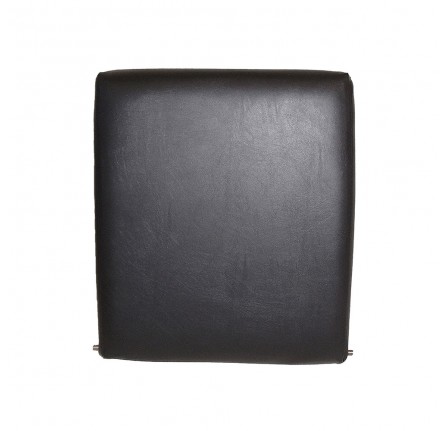 Plain Seat Backrest Centre Black Vinyl.