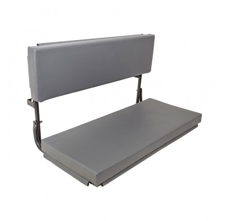 Rear Wolf Bench Seat Light Grey Vinyl