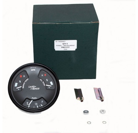 Combined Cluster Instrument Fuel Water and Oil Temperature 24 Volt Airportable 1979 on